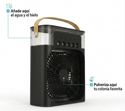 Ventilador Humidificador Portátil